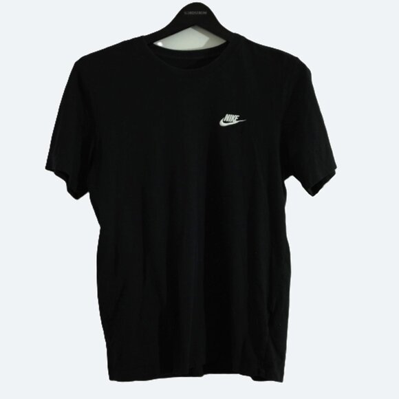 COPY - The Nike tee cotton logo Embroidered black size M - Picture 1 of 7